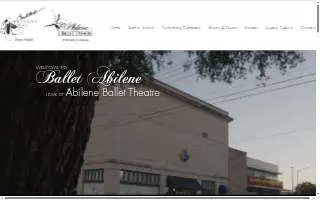 Ballet Abilene website
