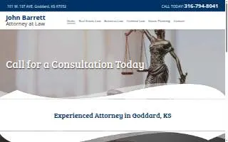 Barrett Legal PLLC website