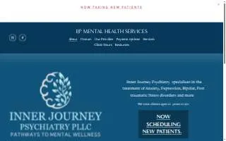 Inner Journey Psychiatry website