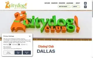 Citydog! Club of Addison website