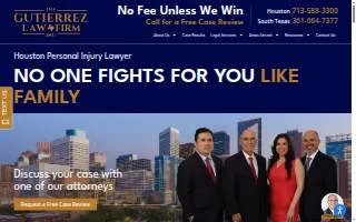 The Gutierrez Law Firm, Inc. website