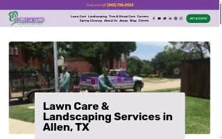 College Fund Landscaping website