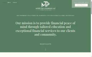 Moser Tax & Planning, LLC website