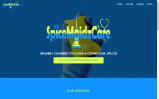Spice Maidz Care website