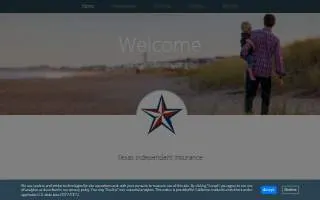 Texas Independent Insurance website
