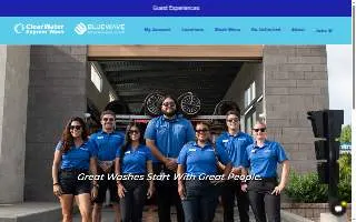 BlueWave Express Car Wash of Alvin website
