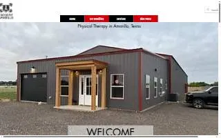 Amarillo Physical Therapy website