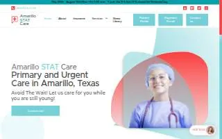 Amarillo STAT Care website