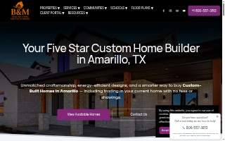 B&M Amarillo Homes | Builders and Home Construction Contractors
