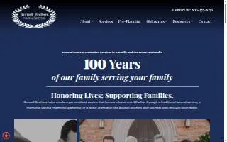Boxwell Brothers Funeral Directors website