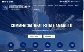 Coldwell Banker Commercial First Equity website