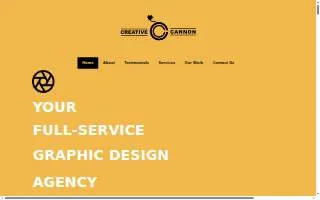 Creative Cannon website