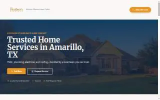 Heather's Handyman Services website