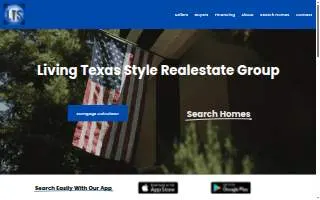 Living Texas Style Real Estate Group, brokered by eXp Realty LLC website