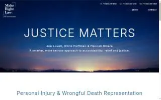 Make Right Law. website