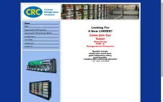Concept Refrigeration website