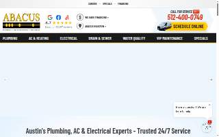 Abacus Plumbing, Air Conditioning, & Electrical