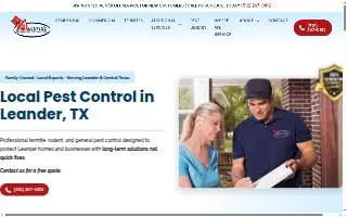 Accurate Termite and Pest Control website