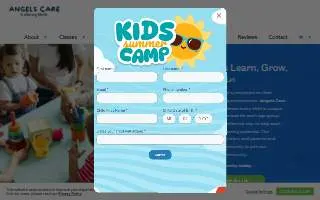 Angels Care & Learning Center - Maufrais website