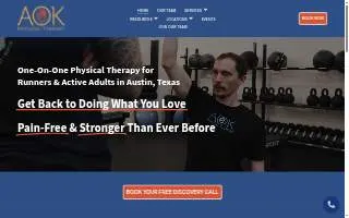 AOK Physical Therapy website