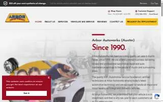 Arbor Autoworks website