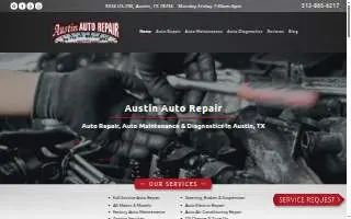 Austin Auto Repair website