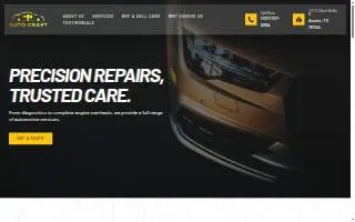 Auto Craft of Austin website