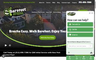 Barefoot Mosquito & Pest Control - Austin Texas