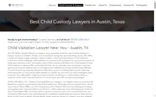 Eric M. Willie, P.C. Austin Family & Divorce Lawyer website