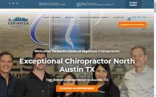 Espinoza Chiropractic - Chiropractor North Austin website
