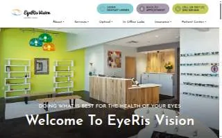 EyeRis Vision website