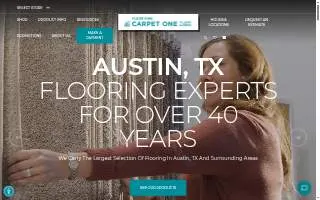 Floor King of Austin website