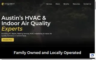 Gold Eagle Services website