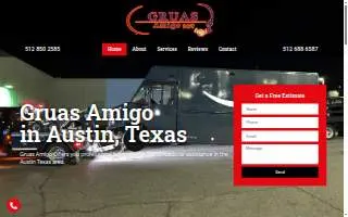 Gruas Amigo website