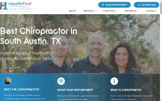 HealthFirst Spine & Wellness | Chiropractor South Austin