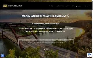 Hollis CPA Firm website