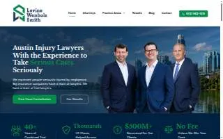 Levine, Wenholz, and Smith, PLLC website