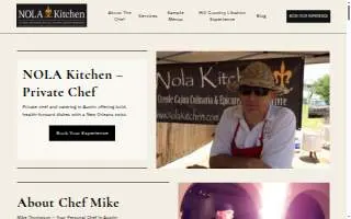 NOLA Kitchen website