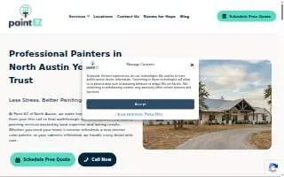 Paint EZ of North Austin website