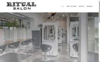 Ritual Salon of Austin website