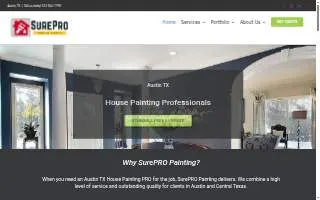 SurePro Painting website