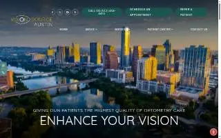 Vision Source Austin website
