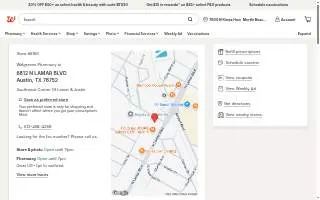 Walgreens Pharmacy 4.2(11) · $$ website