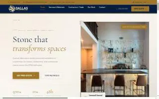 Dallas Stone & Remodeling LLC website