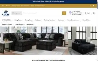 Royal Furniture Store website