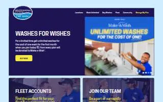 WhiteWater Express Car Wash of Baytown website