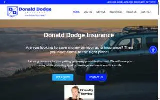 Donald Dodge Insurance website