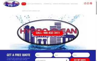 Hydro-Clean Services, Inc. website