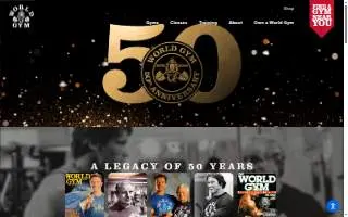 World Gym Beaumont website