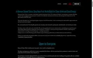 Diamond Tattoo Parlor Inc website